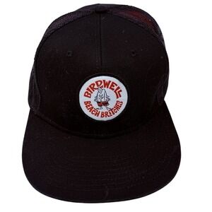 Birdwell Beach Britches Trucker Hat Mens OS Black Mesh Snapback Birdie Logo